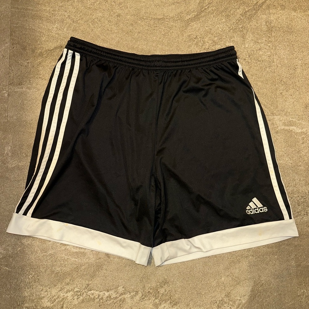 adidas Black and White Men's Shorts